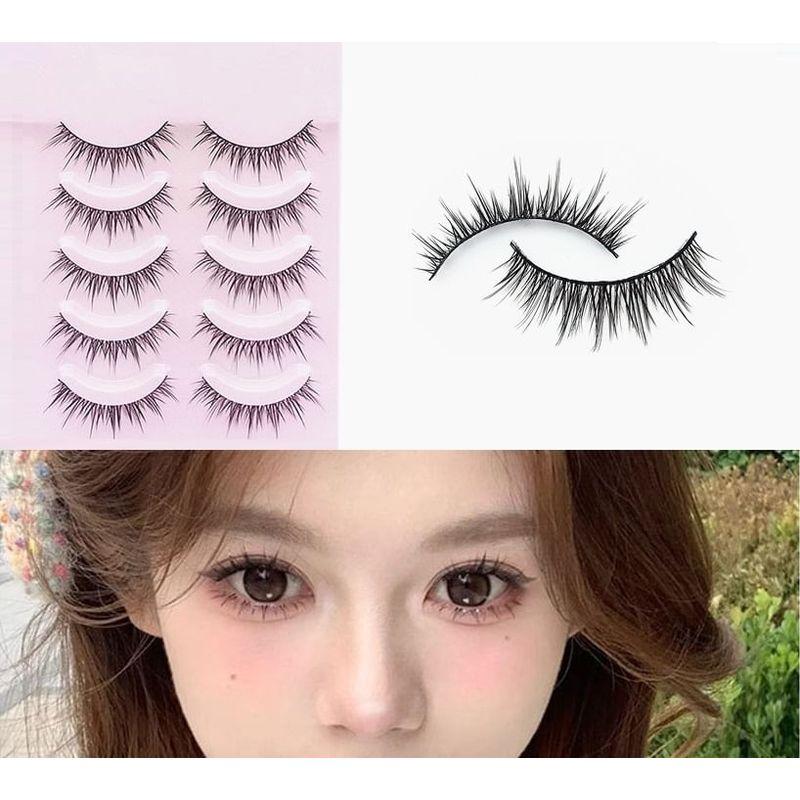Lashie - Zarte Mehrfachpackung künstliche Wimpern