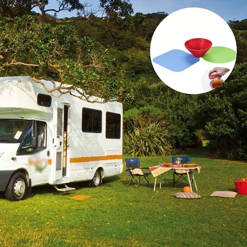 3pcs/Set Multifunctional Circular Bottle Cap Opening Pads, Bottle Opener, Kitchen Cookware Pads And Insulated Coasters