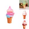 Süße Leckereien Eiscreme Kissen Weich Und Knetbar Anpassbarer Bilddruck Ideales Requisit Oder Geschenk