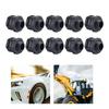 10 Pack Waterproof Ventilation Screws for For outdoor Lighting Fixtures IP68 Rated Breathing Valves M Sizes Black