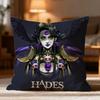 Fashion HHadesed Cushion Cover Soft Washable Pillow Case Multi-Scene for Couch Bed Travel Office Use