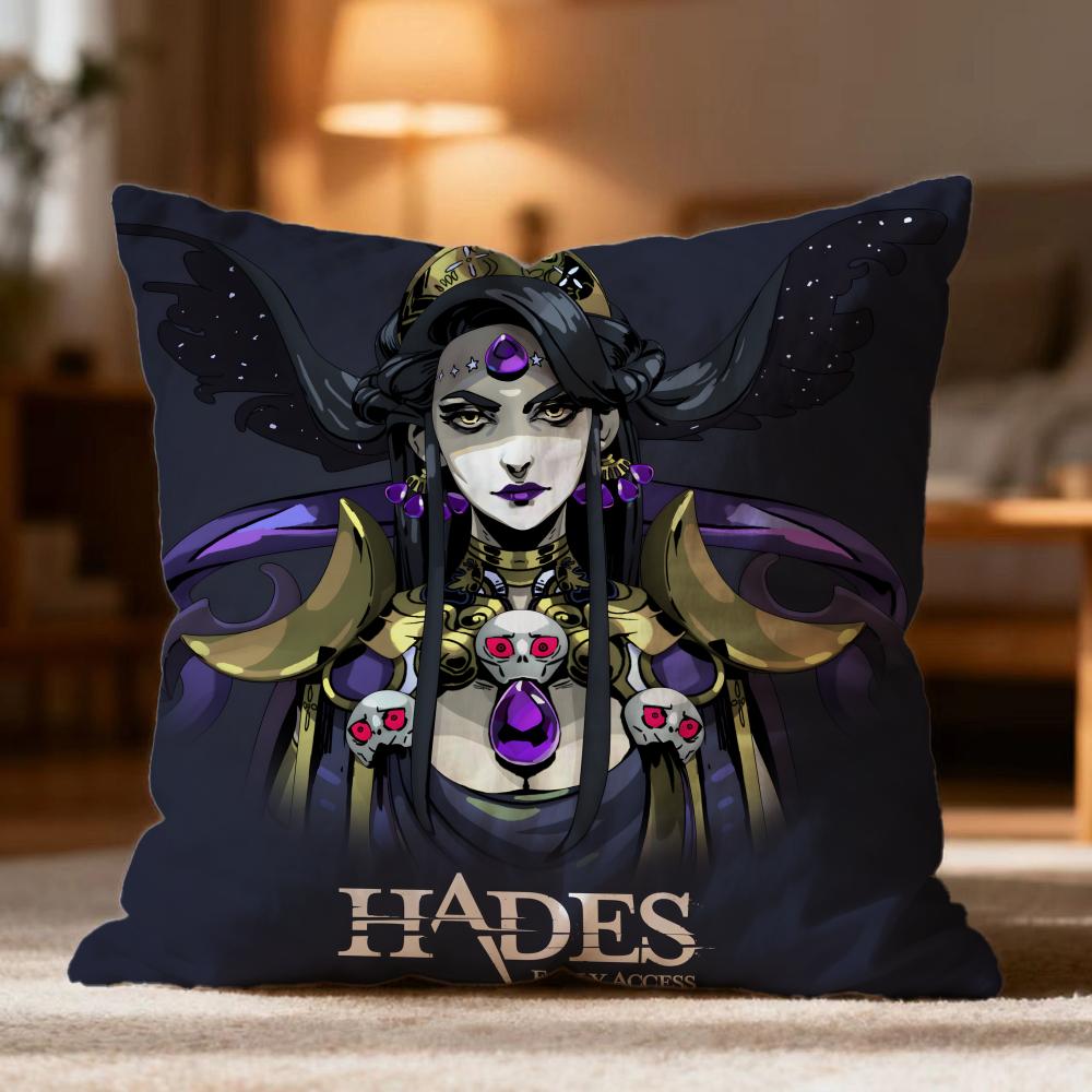Fashion HHadesed Cushion Cover Soft Washable Pillow Case Multi-Scene for Couch Bed Travel Office Use