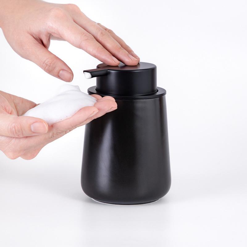 Modern ceramic bottling bottle bathroom accessories Press hand sanitizer bottle Bathroom lotion bottle Portable Soap Dispensers