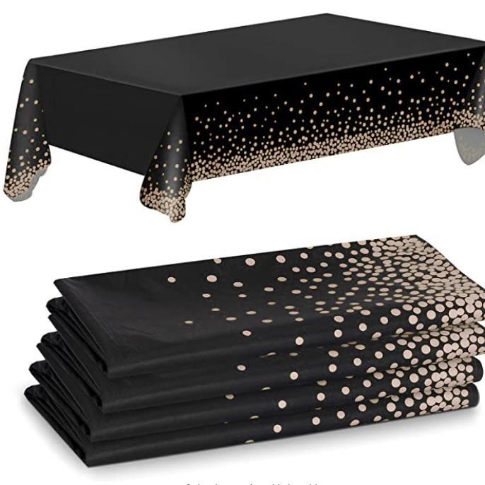 Disposable PEVA Cartoon Balloon Tablecloth - Oil-Proof, Thickened for Birthdays & Kindergarten Parties