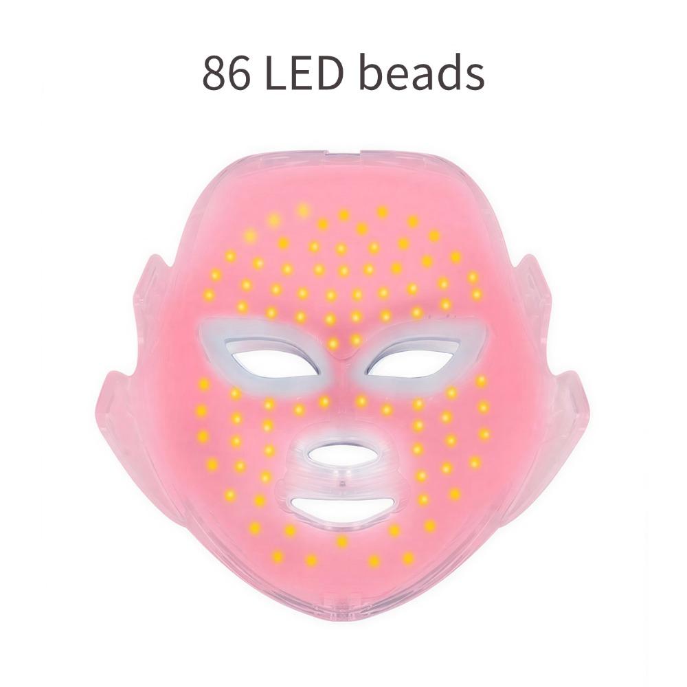 7 Colors Led Facial Mask Beauty Machine Spectrometer Light Photon Rejuvenation Therapy Acne Wrinkle Korean Home Removal Beauty Skin Care