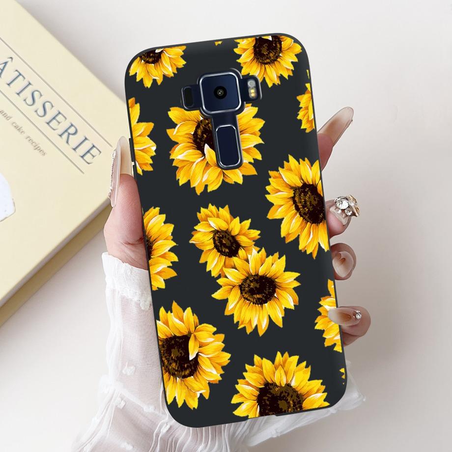 For ASUS Zenfone 3 ZE520KL Z017D 4 Max ZC520KL X008D 3 Max ZC520TL Case Soft Silicone Back Cover Love Heart Butterfly Flower Bag