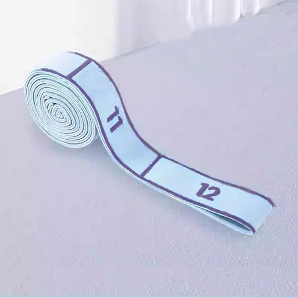 Elastic Yoga Resistance Band 8/10/12 Grid Auxiliary Stretching Belt  Children/Adult
