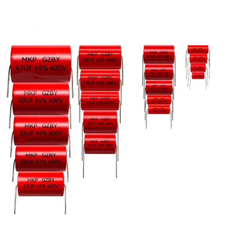 Wima MKP Red High-Frequency Axial Capacitor 400V (1-15UF)