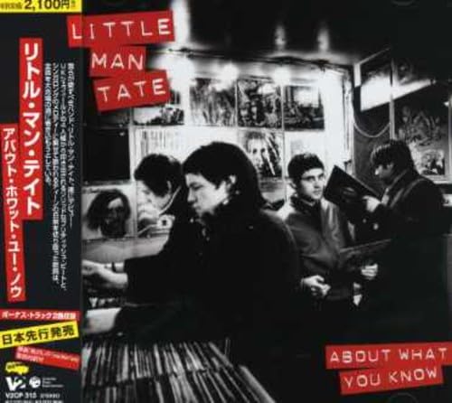 

CD LITTLE MAN TATE - ABOUT WHAT YOU KNOW V2CP313PROMO V2 2007 Japan Obi Rock Used