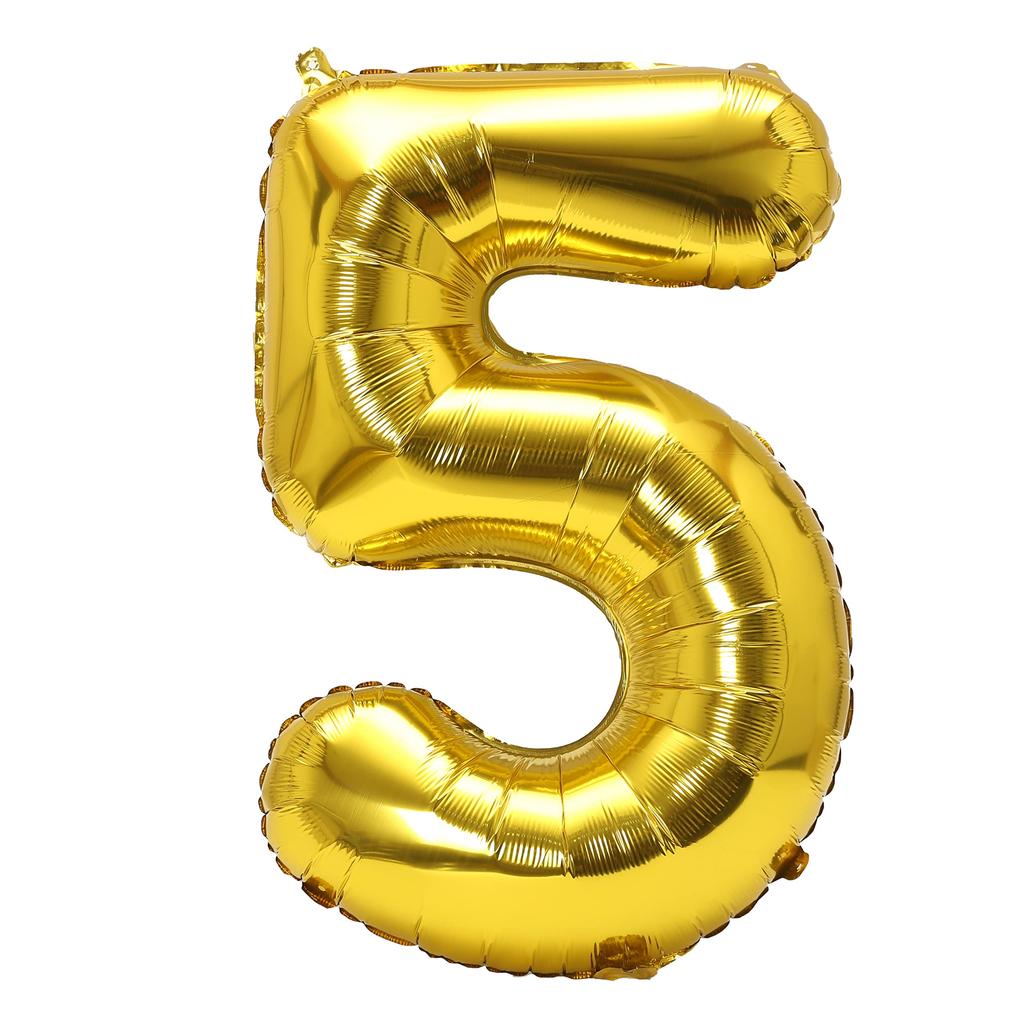32 Inch Digital Aluminum Film Balloon Paper Card Hardcover Slim Body Digital Party Floating Decoration Balloon