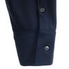 MONOCROM Back logo Long sleeve Button down shirt Navy stretch Men's Used
