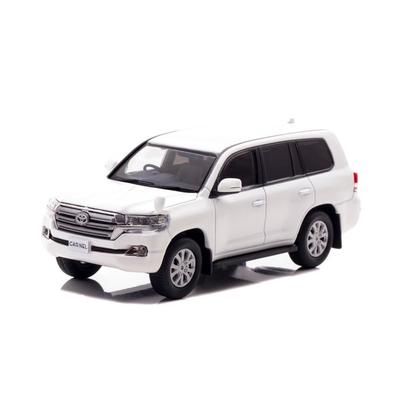 CARNEL 1/43 Toyota Land Cruiser AX G selection (URJ202) 2015 Weiß Perlmutt Kristall Glanz CN431504