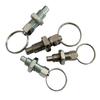 Pulling Ring Indexed Spring Pin with Knob Plunger Lock - Sizes M6, M8, M10, M12, M16