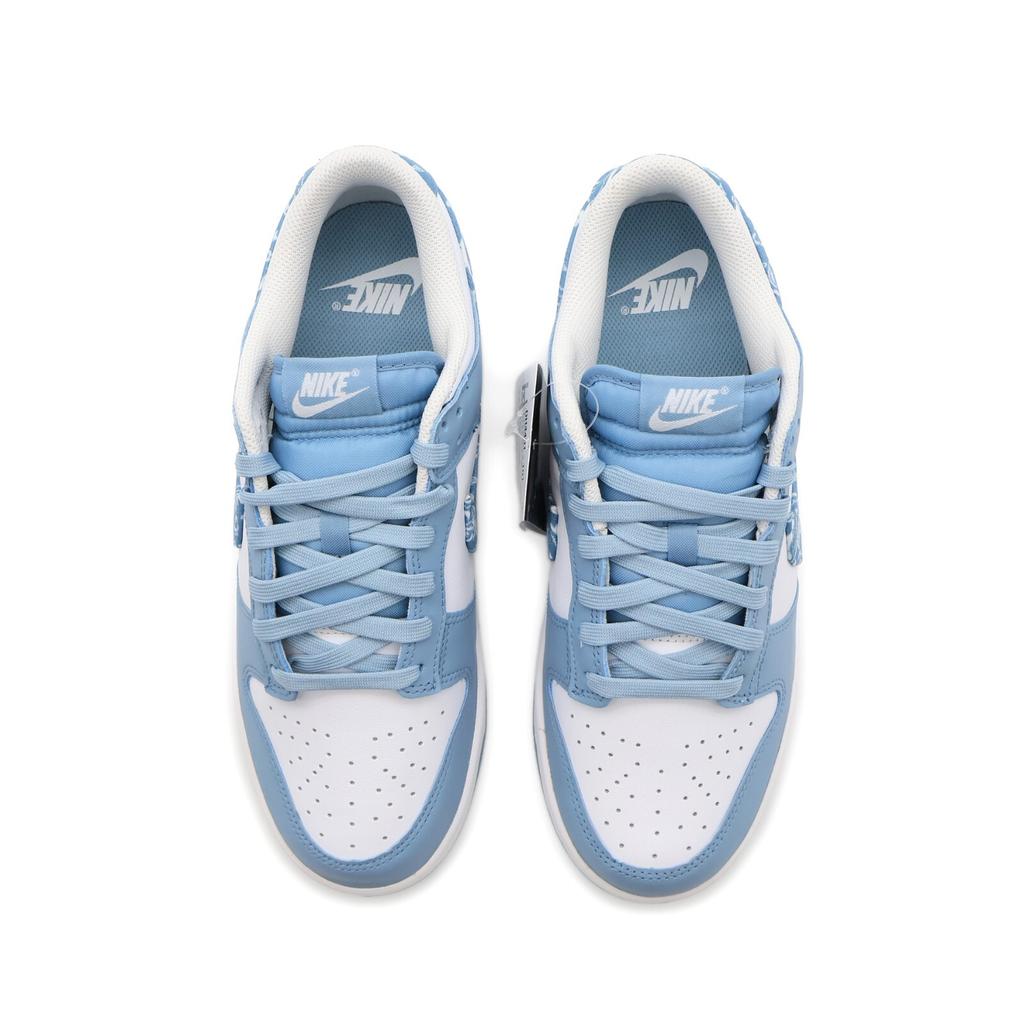 DH4401-101 Nike Dunk Low Essential Paisley Pack Oțel Uzat Albastru Alb (Femei)