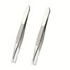 Multifunctional Tweezers for Hair Removal and Eyebrow Grooming Stainless Steel Safe for Face Use Eyelash Grafting Tool