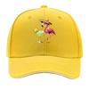 MLFO Flamingo Print Retro  Adjustable Lightweight Hat Suitable for Shopping Vacation Fishing  Fl Sandwich Baseball Cap