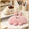 Cute Animal Plush Pencil Case, Large Capacity Stationery Organizer