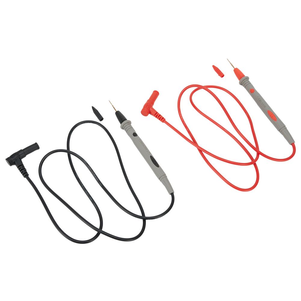 

1 Pair Multimeter Voltmeter Cable For Ultra Fine Needle Tester Unique Probe Test Cord Voltmeter Ammeter Accessories золотий