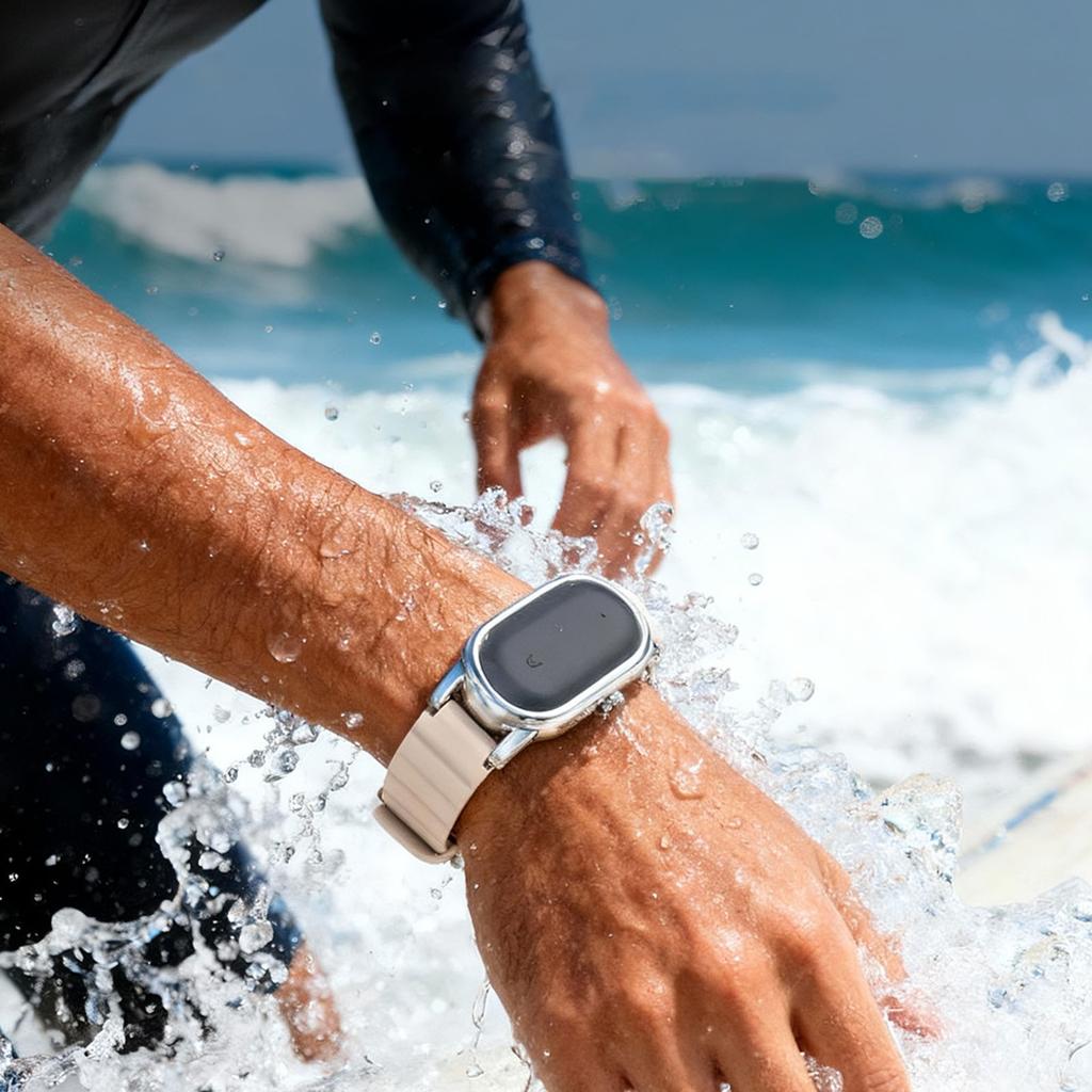 Multi Color Magnetic Silicone Watch Band for NotePin/NotePin S Recording Appliances Featuring Easy Use and Comfort
