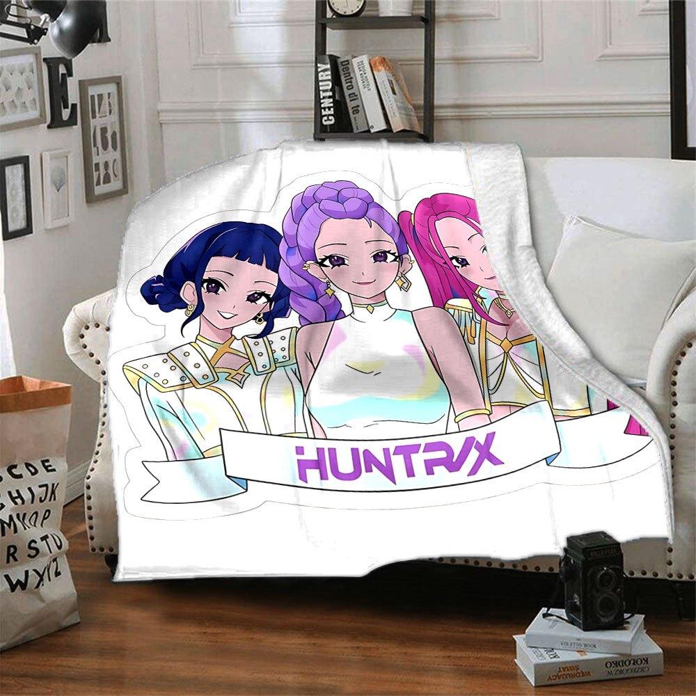 

1pc hunter x (19) Blanket - Soft Warm Throw for Home, Office, Travel - All-Season Cozy Bedding Gift, Office Cozy AccessoryB19 80cmx120cm(31inx47in)