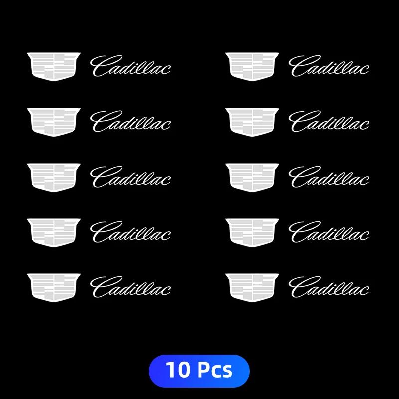 3D Metal Car Decorative Sticker Badge Decal Interior Accessories For Cadillac Escalade CTS ATS SRX STS XT5 XT4 XT6 XTS CT4