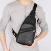 Kožená náprsní taška pro muže, Prémiová pánská taška přes rameno, Neformální crossbody taška z hovězí kůže nejvyšší kvality, Taška na tablet IPad telefon