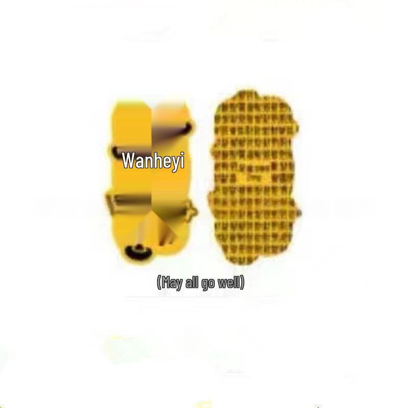 Creative Gold Sticker for Mobile Phones and Refrigerators - Wealth Card Gift