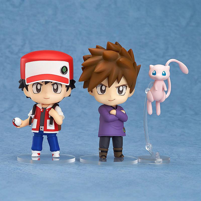 

Cartoon Anime Pokemon Ash Ketchum Gary Oak Figure Model Toy Movable Doll PVC Collection Birthday Decorative Gifts