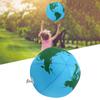 Nylon Cloth Inflatable Latex Balloons Beach Ball Children Outdoor Toys (the Earth)