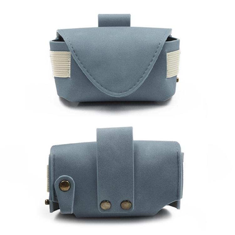 Golfs Balled Pouch Bag PU Leather Golfs Balled Storage Case Golfs Tees Holder Golf Balled Container Belt Waist Bag