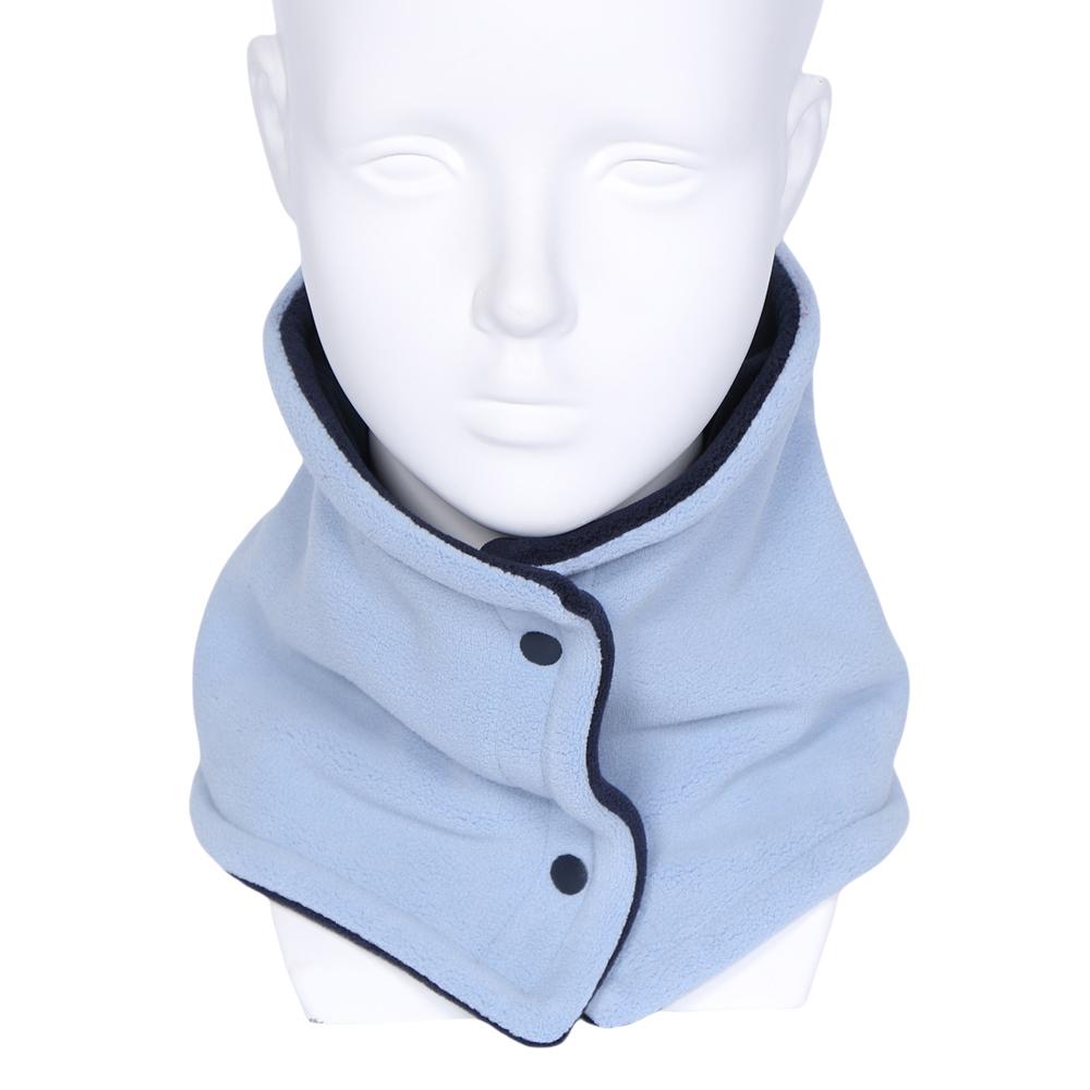 Winter Couple Double-sided Polar Fleece Neck Gaiter Luxury Brand Thick Ring Muffler for Women Warm Cashmere Neck Cover Scarf