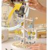 Standing Earring Necklace Holder 2/3/4-Tiers Hanging Jewelry Organizers Display Stand Jewelry Storage Display Tower Rack