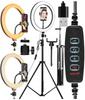 Led Ring Lamp 30Cm Remote Control + 220Cm Stand Youtube Makeup