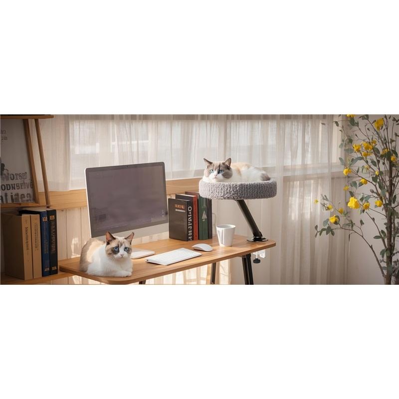 Floating Cat Litter Desktop Cat Bed Office Cat Climbing Frame Desk Cat Climbing Frame