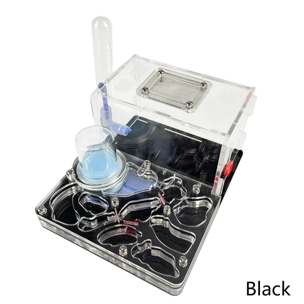 DIY Acryl Flat 3D Ant Farm Ant Nest with Feeding Area Ant House Insect Villa Pet Anthill Workshop with Moisturizing Water Tower