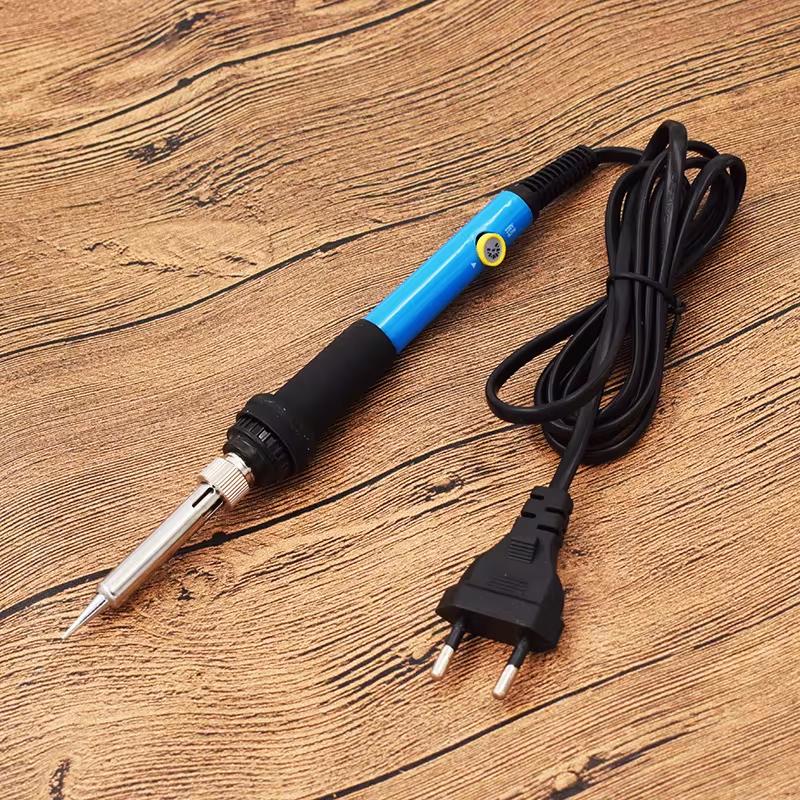 60W Electric Soldering Iron EU/US/UK Plug Temperature Adjustment Soldering Iron Household Electronic Welding Repair Tool