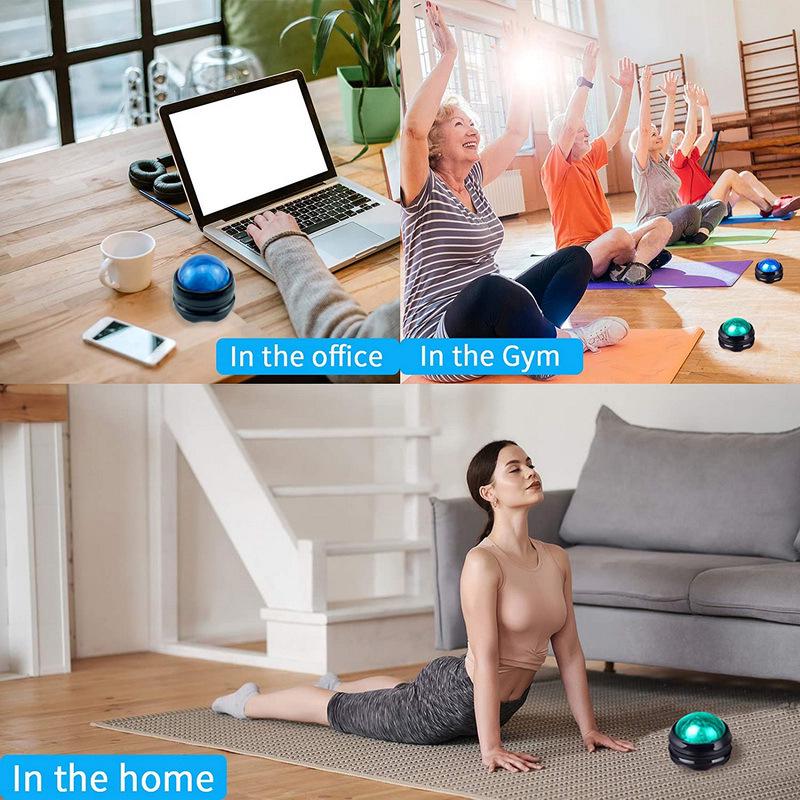 Harz Massageball Set: Mini-Rolle zur Muskelentspannung & Sportregeneration