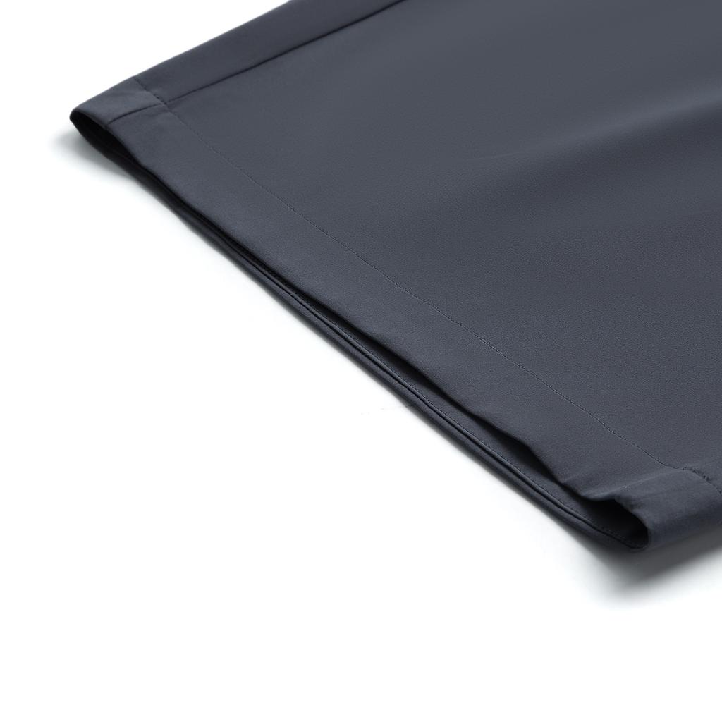 Li Ning Fitness Series Solid Color Mid Waist Loose Straight Leg Sports Shorts Men Shorts Cold-Sand-Black AKSU785-3