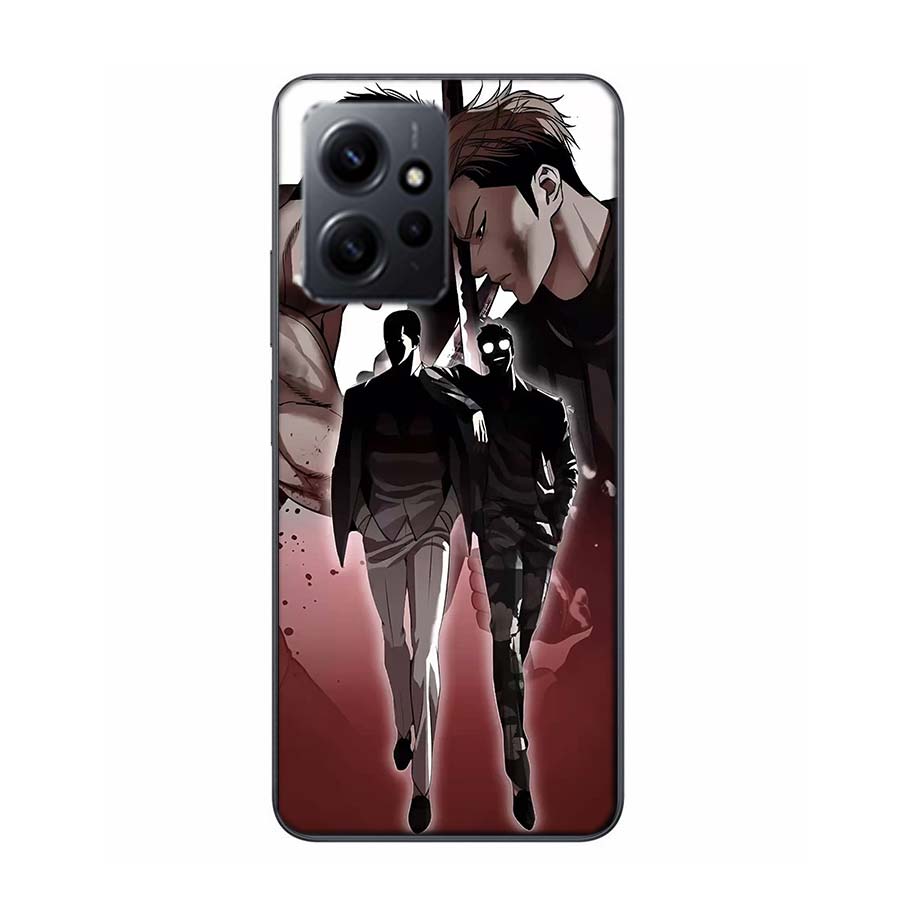 Jonggun  Lookism Phone Case For Redmi Note 14 15 Pro 5G 13 12 Pro Plus 11 11T 11E 11S 10 Pro 10S 9 9S Cover Cell Clear TPU Capa
