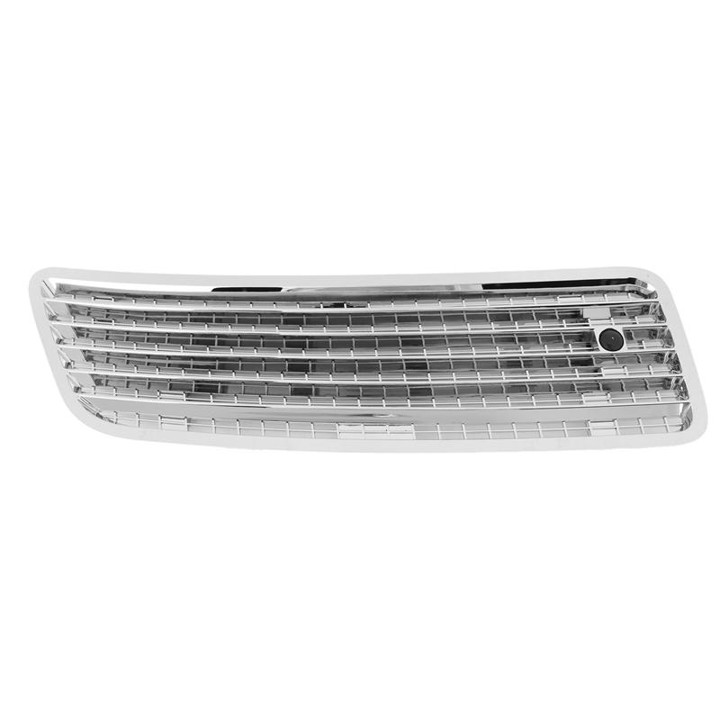 L10A Верхняя решетка вентиляции капота для Mercedes Benz W221 W251 2007-2013 Хромированная отделка решетки капота Silver Plating Right