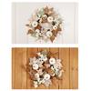 Fall Wreath Front Door Artificial Autumn Wreath Pumpkin Berry Branchesm Leaves Outdoor