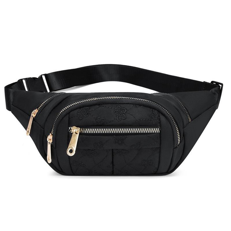 Dames Heuptas Oxford Stof Waterdicht Riemtassen Designer Crossbody Borsttas Vrouwelijke Mode Heuptas Banaan Heuptas