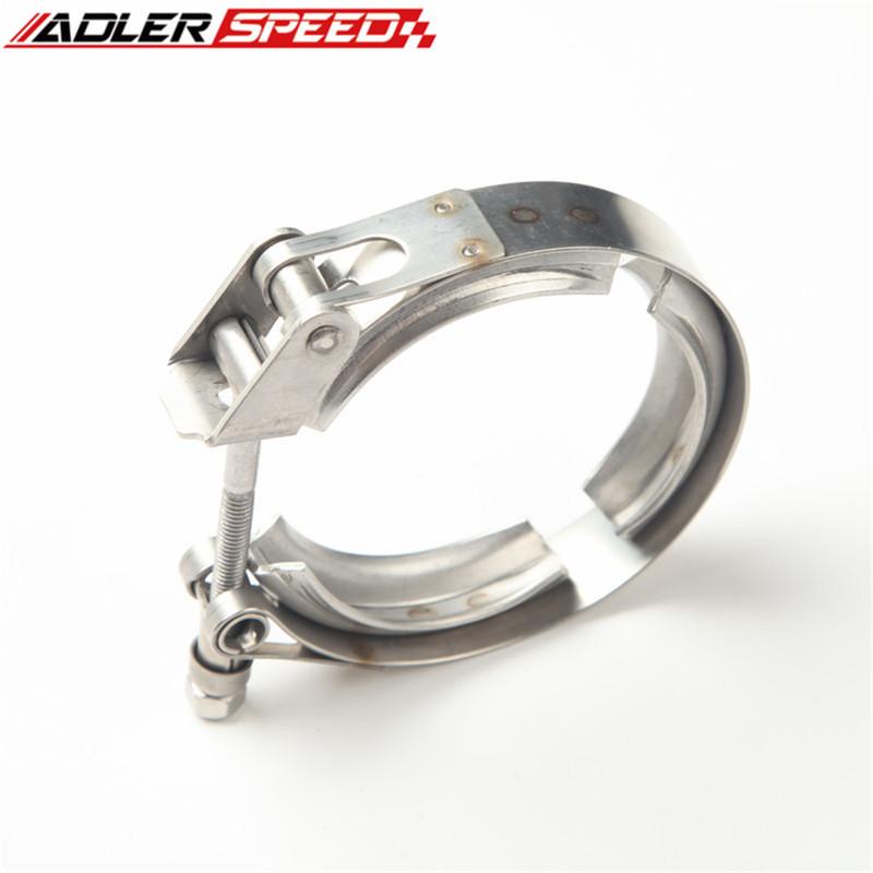 1.5"1.75",2",2.25",2.5",2.75",3" Inch SS V-Band Quick Release Clamp Kit & Stainless Steel Flange