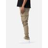 Men's Spring and Autumn Multi-Pocket Workwear Pants Straight Leg Slim Long Pants