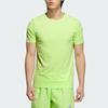 Adidas Ess Rn Tee Ss Quick-Dry Crew Neck Short Sleeve T-Shirt Men Tops Pulse-Acid-Green JV6919