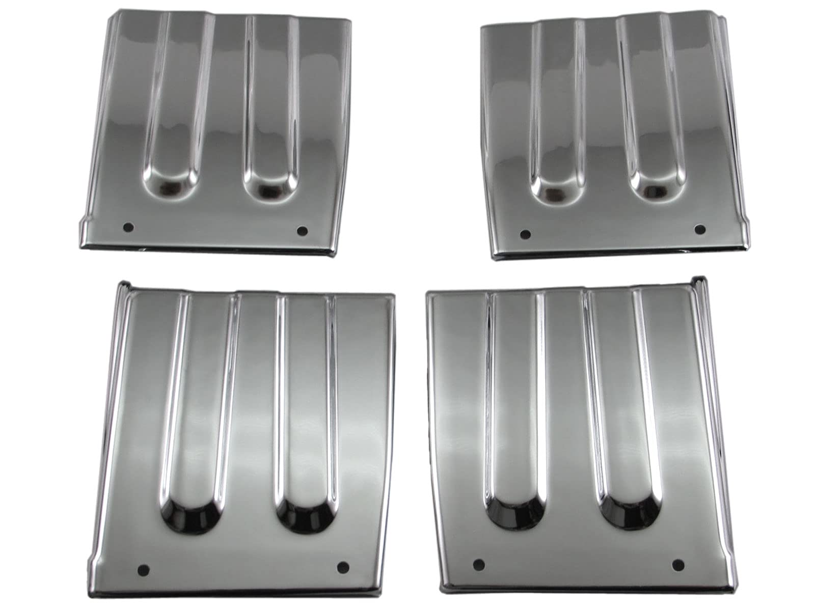 

BRIGHTZ Chrome Rear Mudguards for Toyota Hijet Truck Jumbo S 510 Hijet Truck Jumbo S500P/S510P [SID-ETC-MID-007] S500, S510, 500,