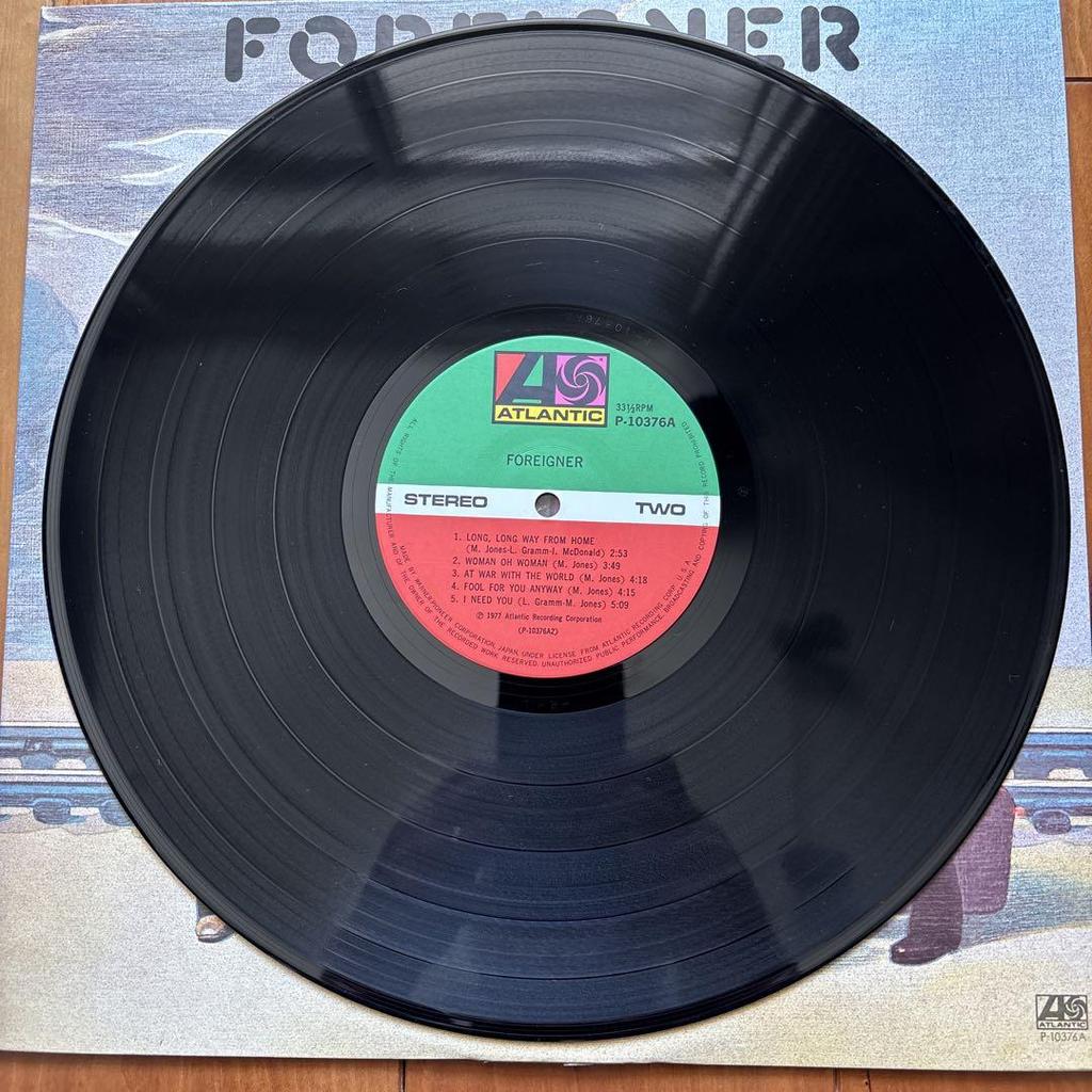 [USED] LP record FOREIGNER (domestic edition)