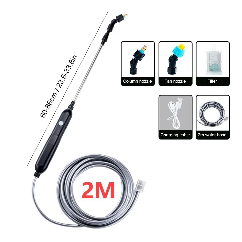 5L Electric Sprayer Automatic USB 1500/2400mAh Garden Plant Rechargeable Sprayer Bottle Sprinkler Watering Agricultural Spray