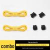 No-Tie Elastic Shoelaces for Slip-On Shoes - Unisex Sports Laces, One Pair