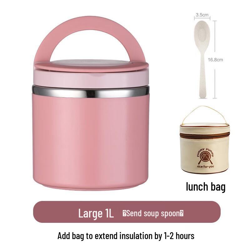 

ZISIZ Stainless Steel Insulated Lunch Box